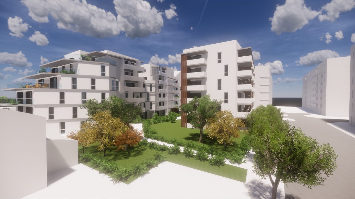 Grenoble résidence l’Opaline – EDIFIM - construction de 38 logements